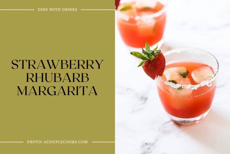 Strawberry Rhubarb Cocktails To Sip On This Summer Dinewithdrinks