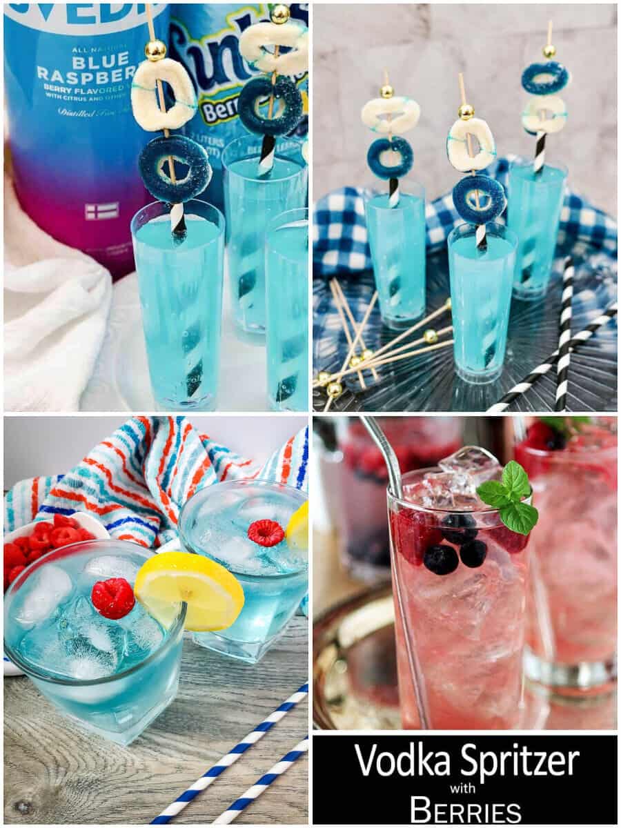 11 Blue Raspberry Vodka Cocktails That Will Blow Your Mind