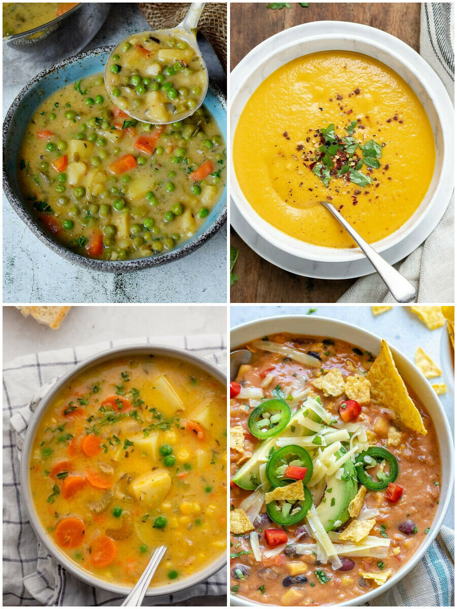 Vegetarian Soup Recipes To Warm Your Soul