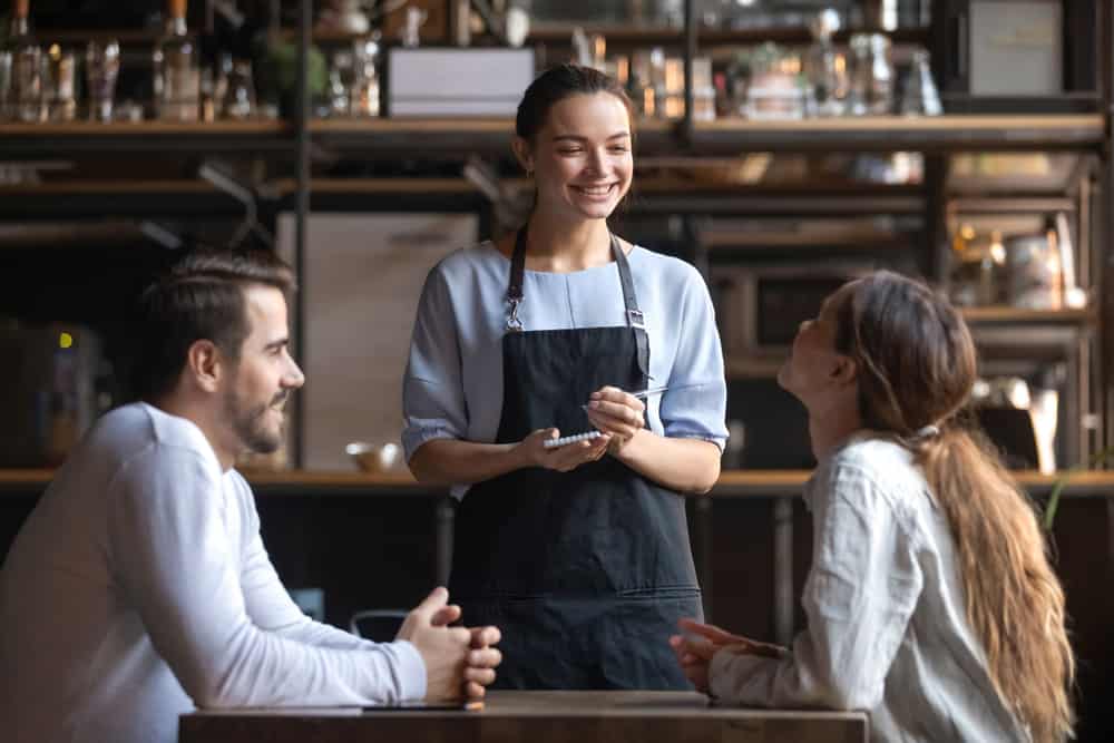 Table Service At The Bar