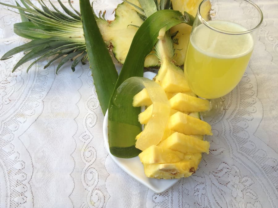 Pineapple Aloe Vera Juice