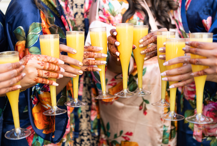 Setting Up Your Mimosa Bar