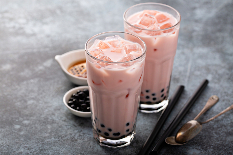 Strawberry Bubble Tea