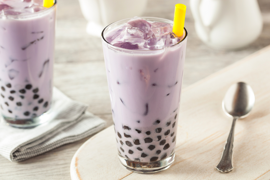 Taro Milk Bubble Tea