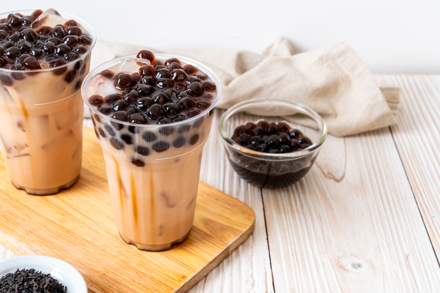 What Are The Black Balls In The Boba Drink?