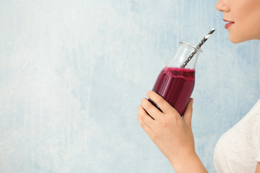 Drinking beetroot outlet juice