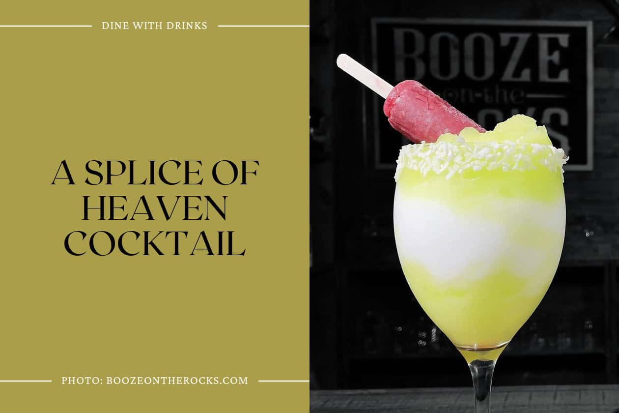 A Splice Of Heaven Cocktail