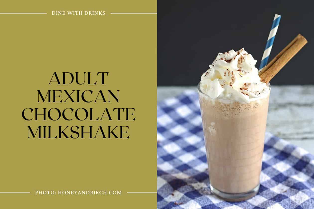 Adult Mexican Chocolate Milkshake