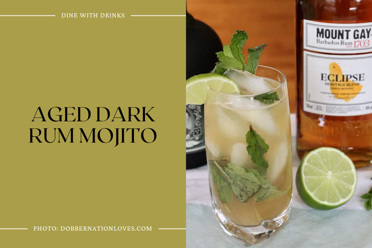 Aged Dark Rum Mojito