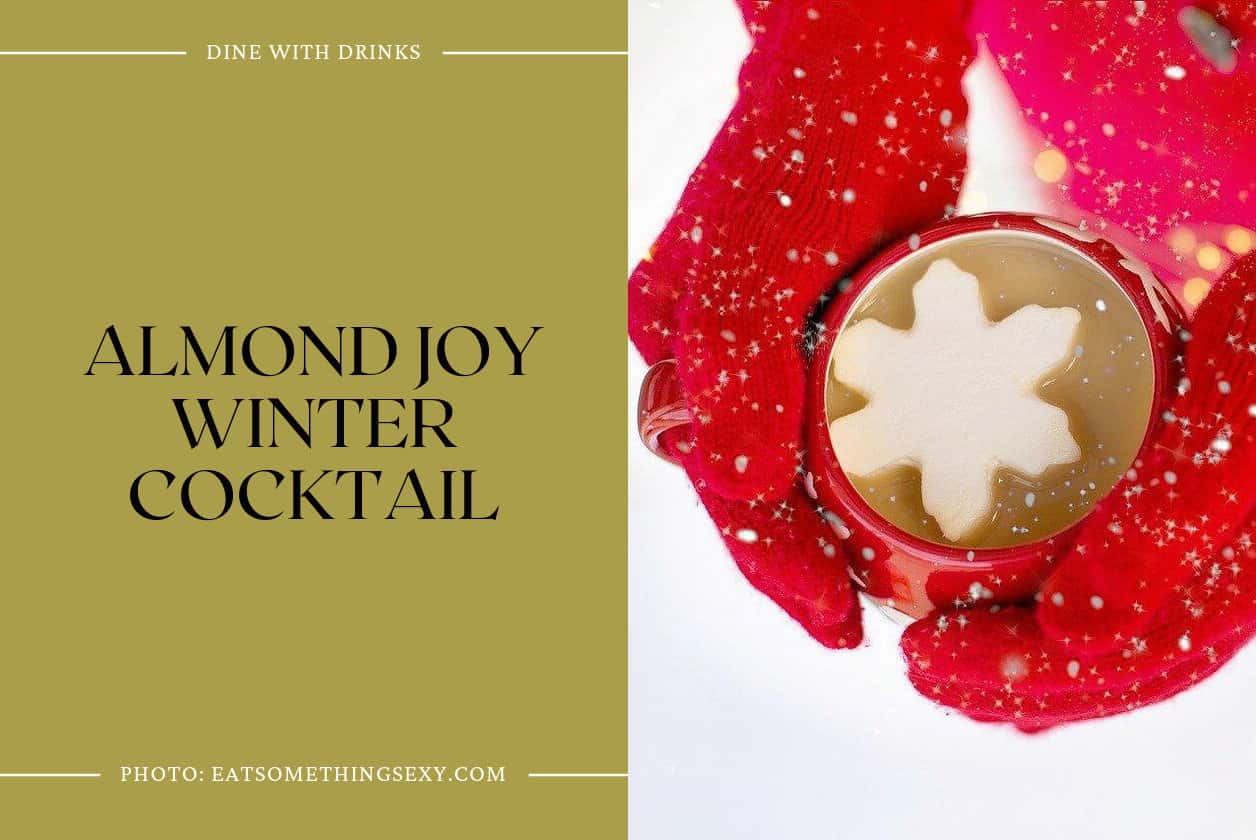 Almond Joy Winter Cocktail
