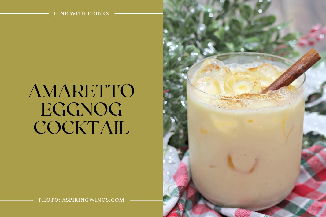 Amaretto Eggnog Cocktail