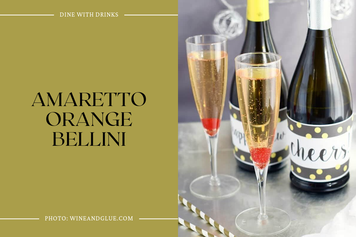 Amaretto Orange Bellini