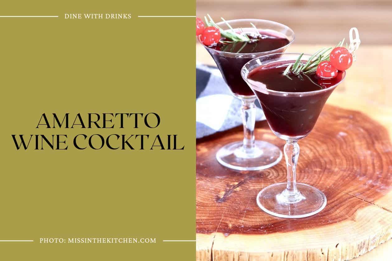 Amaretto Wine Cocktail