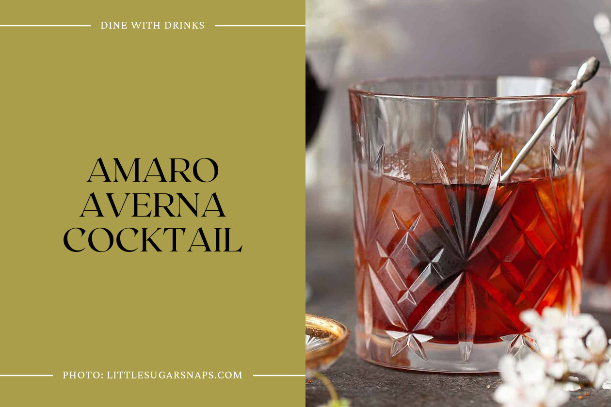 Amaro Averna Cocktail