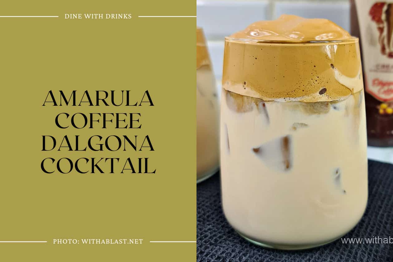 Amarula Coffee Dalgona Cocktail