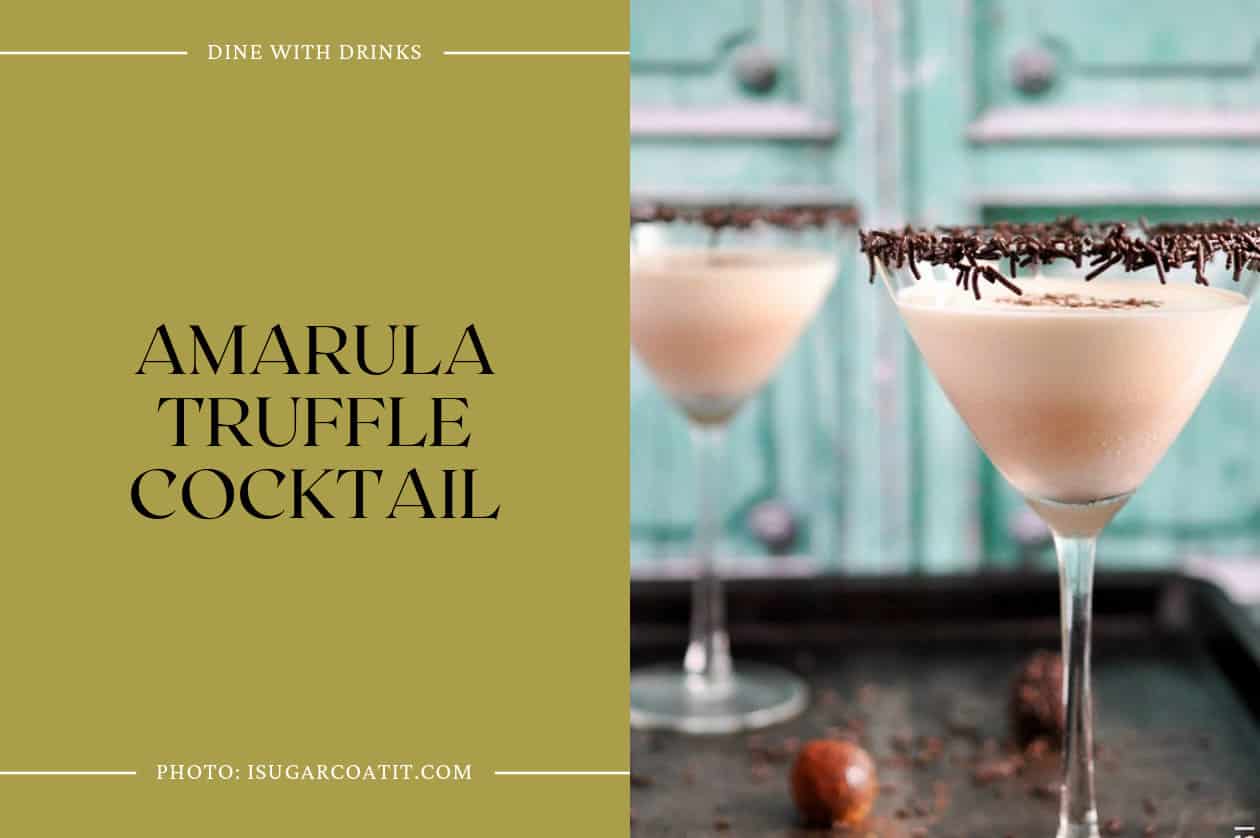 Amarula Truffle Cocktail