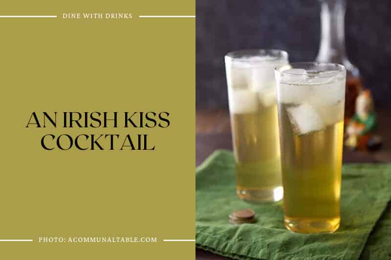 An Irish Kiss Cocktail