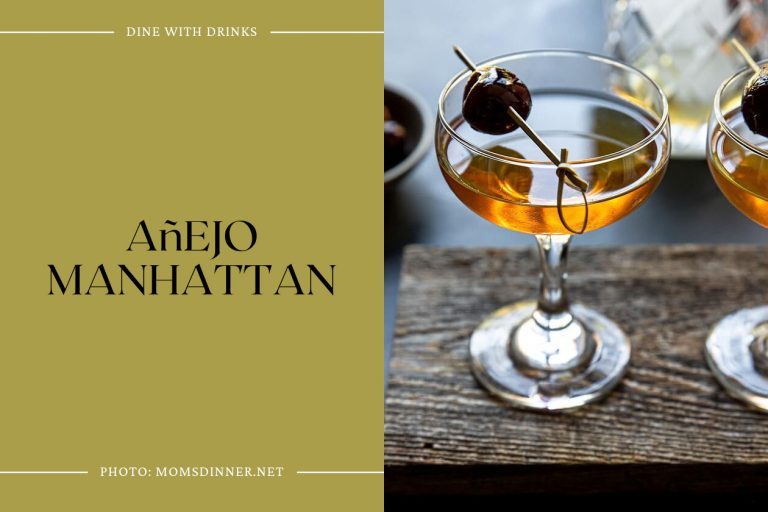 20 Best Anejo Tequila Cocktails To Spice Up Your Night! DineWithDrinks