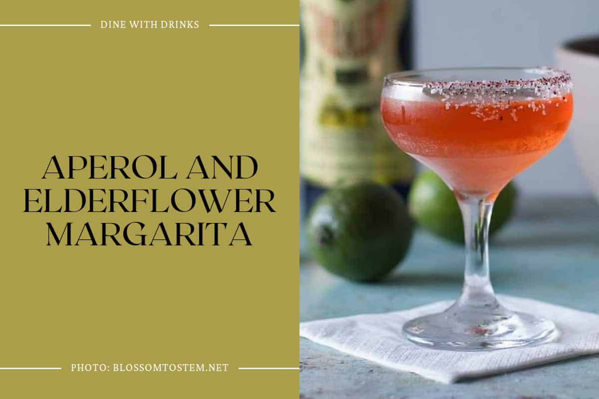 Aperol And Elderflower Margarita