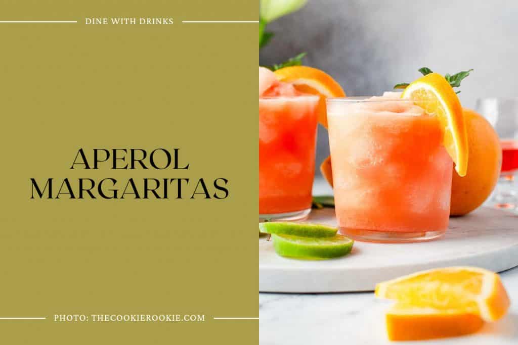 23 Tequila Orange Juice Cocktails To Turn Up The Fun DineWithDrinks Aperol Margaritas 1024x683