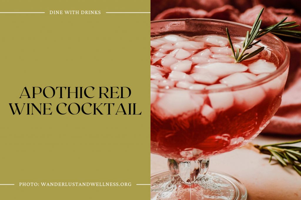 30 Red Wine Cocktails That Will Make You Say "Cheers!" DineWithDrinks