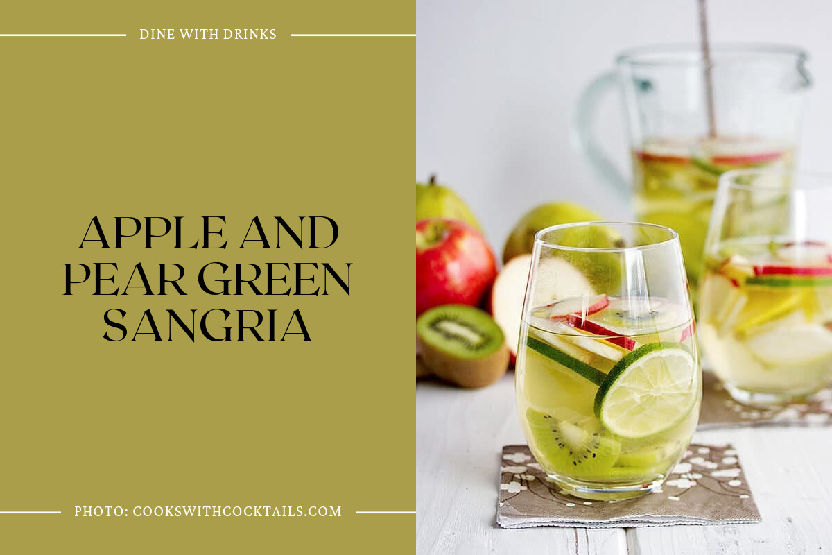 Apple And Pear Green Sangria