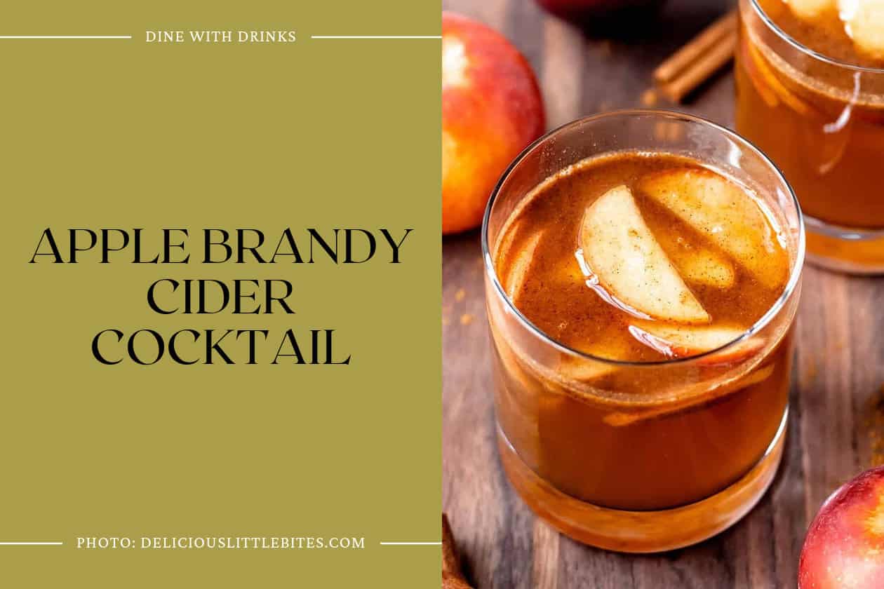 Apple Brandy Cider Cocktail