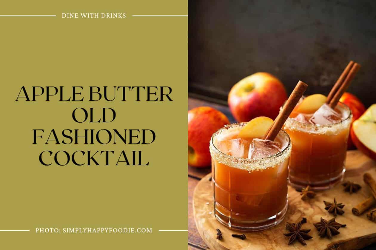 Apple Butter Old Fashioned Cocktail