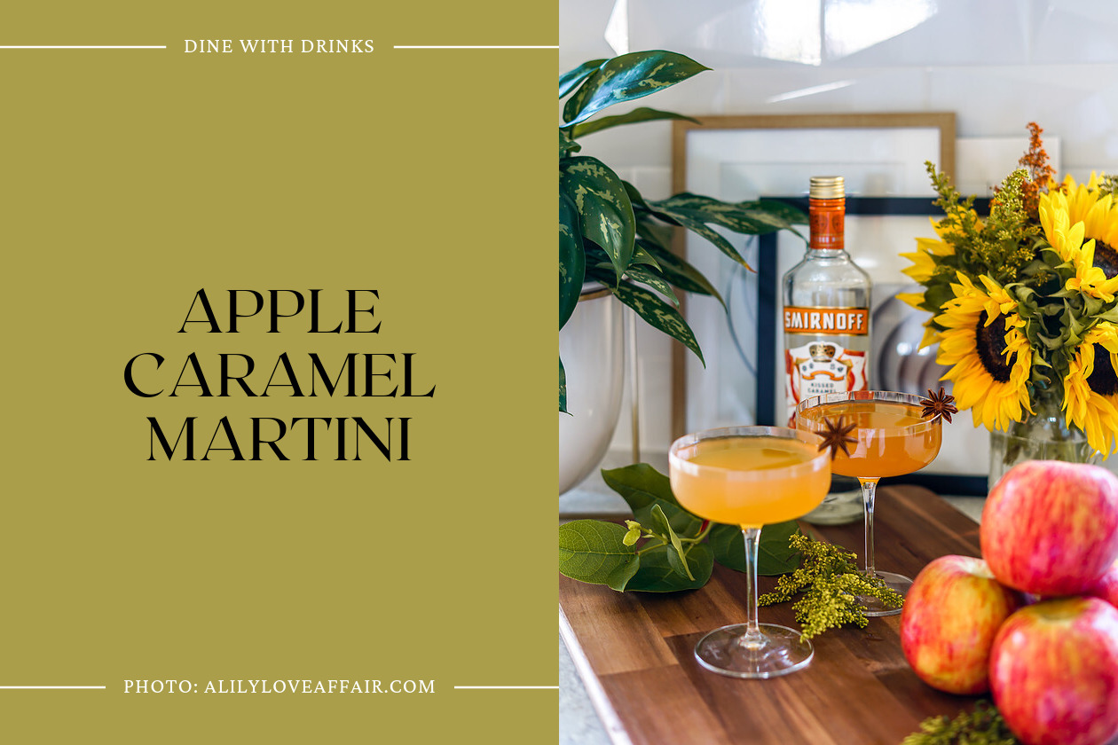Apple Caramel Martini