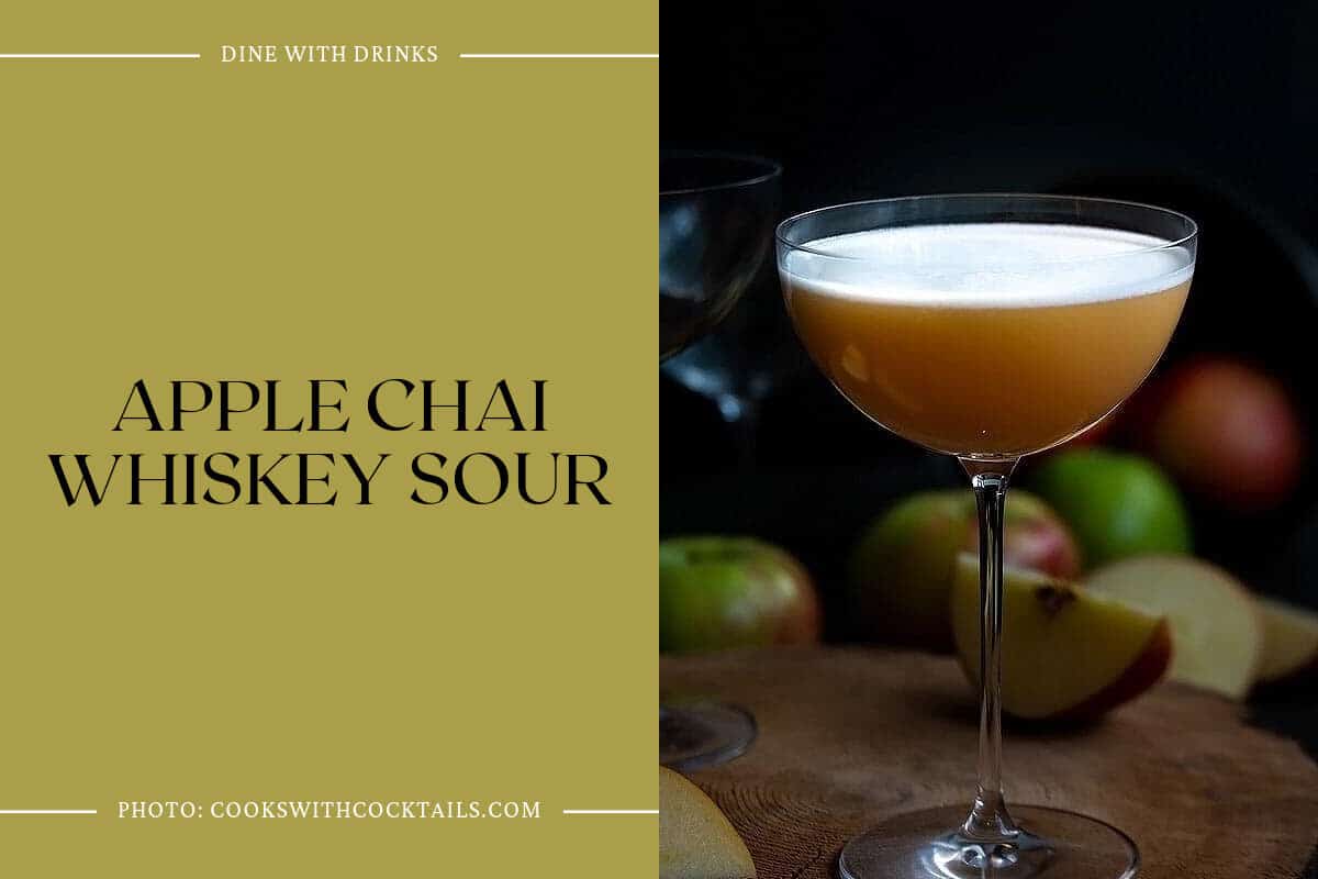 Apple Chai Whiskey Sour