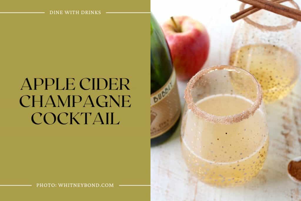 29 Sparkling Apple Cider Cocktails to Sip on this Season DineWithDrinks