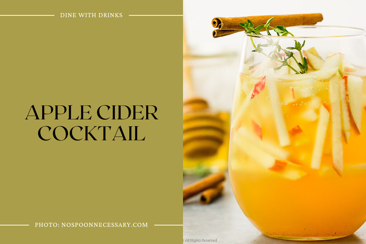 Apple Cider Cocktail