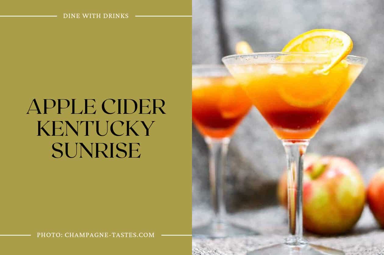Apple Cider Kentucky Sunrise