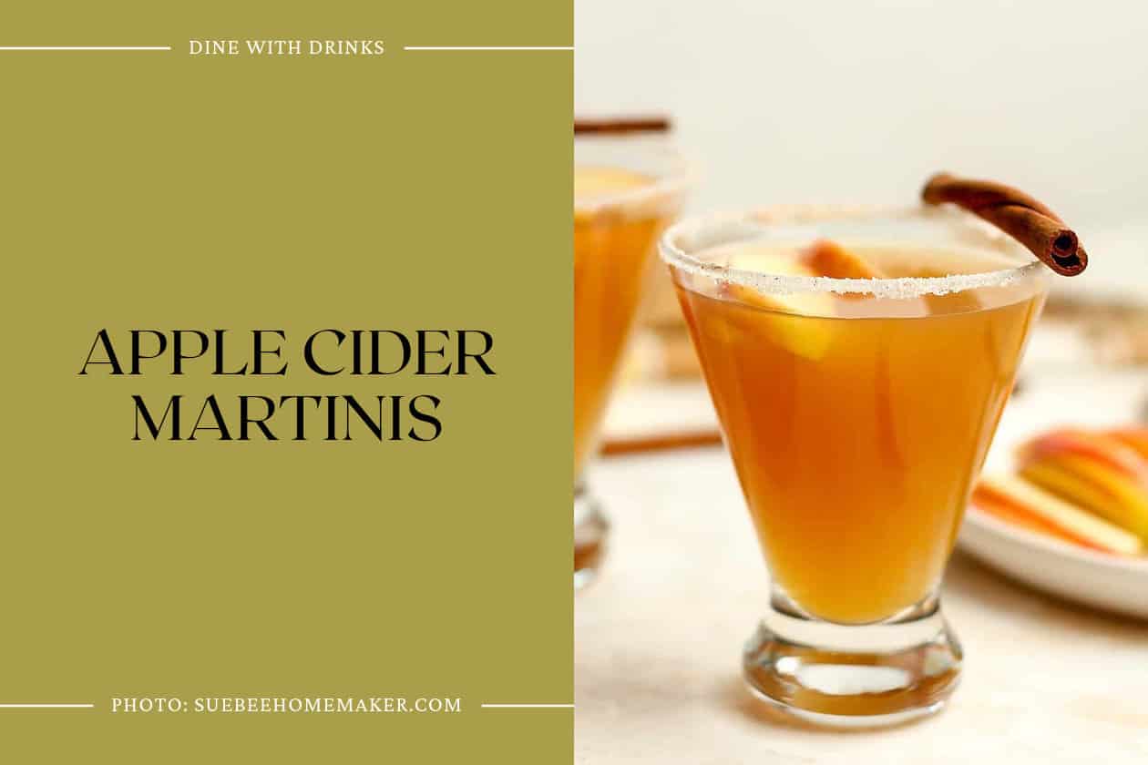 Apple Cider Martinis