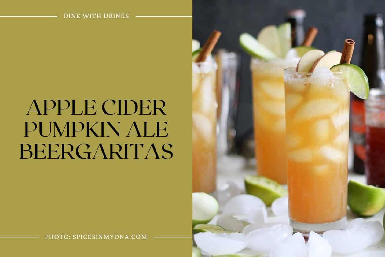 Apple Cider Pumpkin Ale Beergaritas