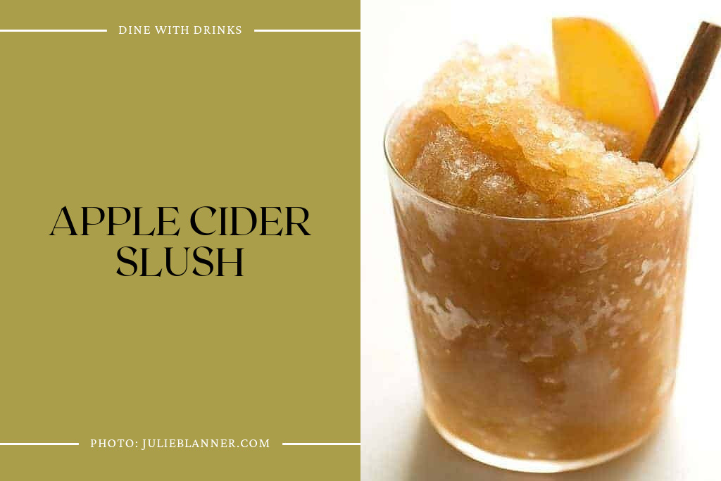 Apple Cider Slush