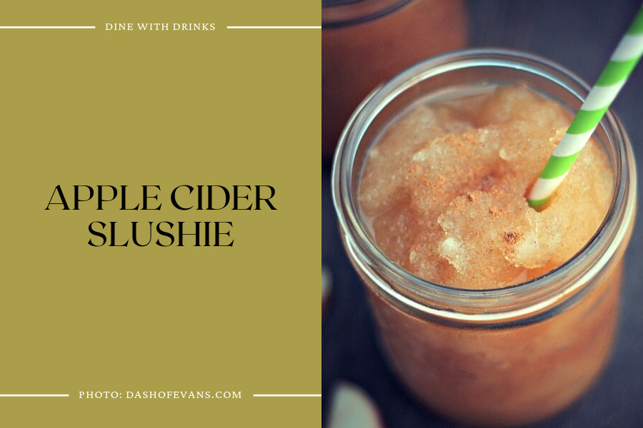 Apple Cider Slushie