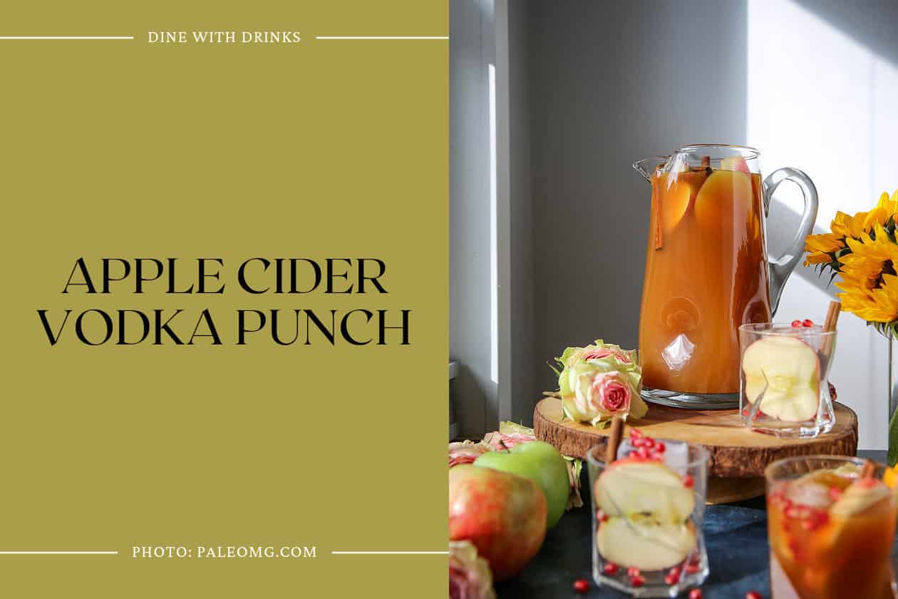 Apple Cider Vodka Punch