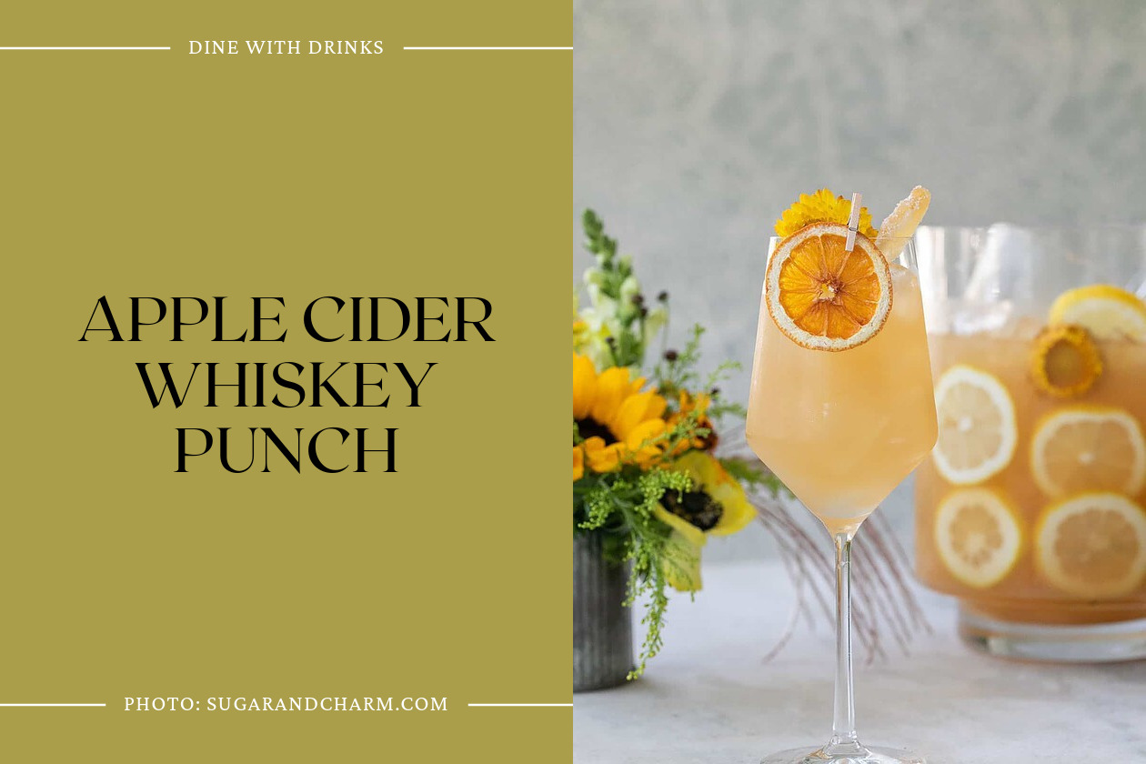 Apple Cider Whiskey Punch