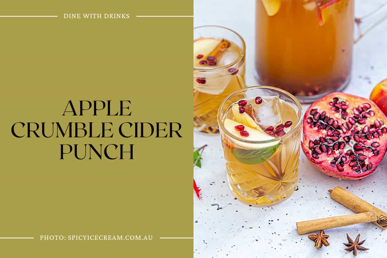 Apple Crumble Cider Punch