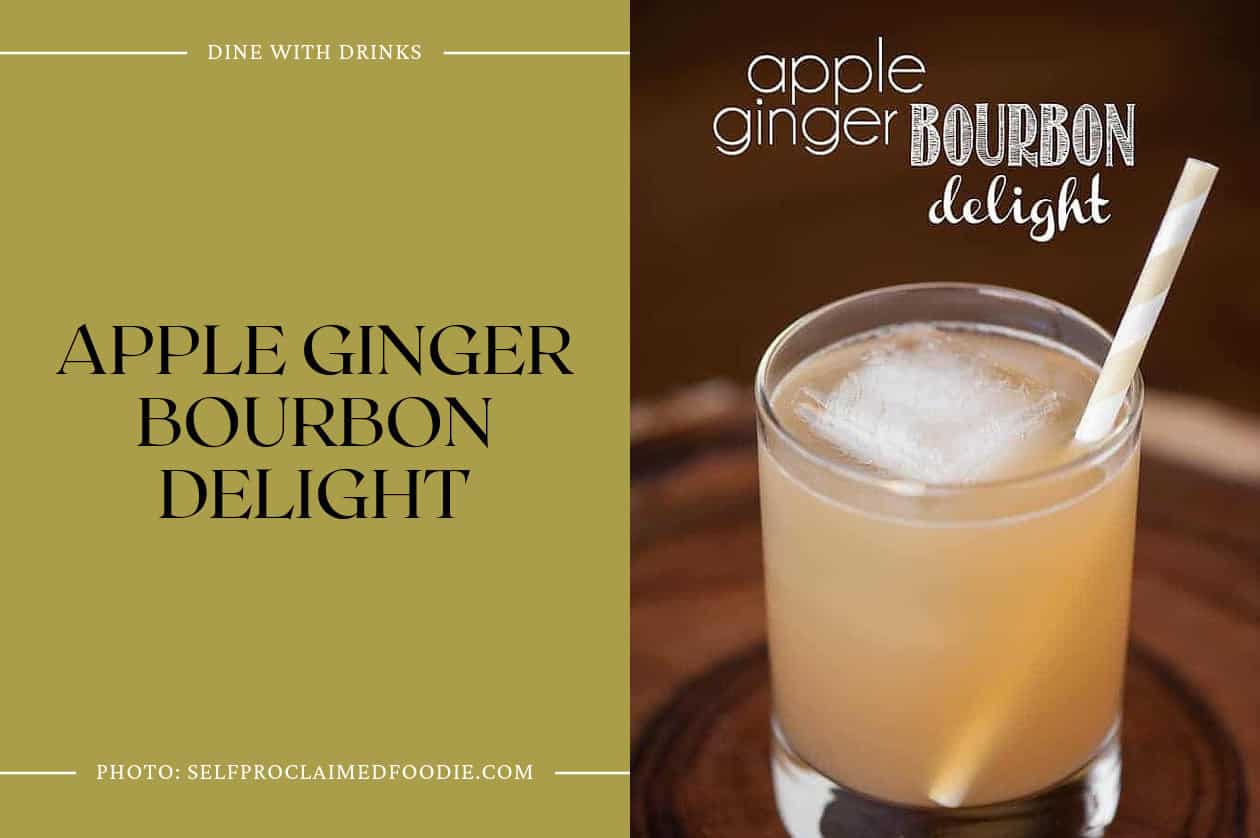 Apple Ginger Bourbon Delight