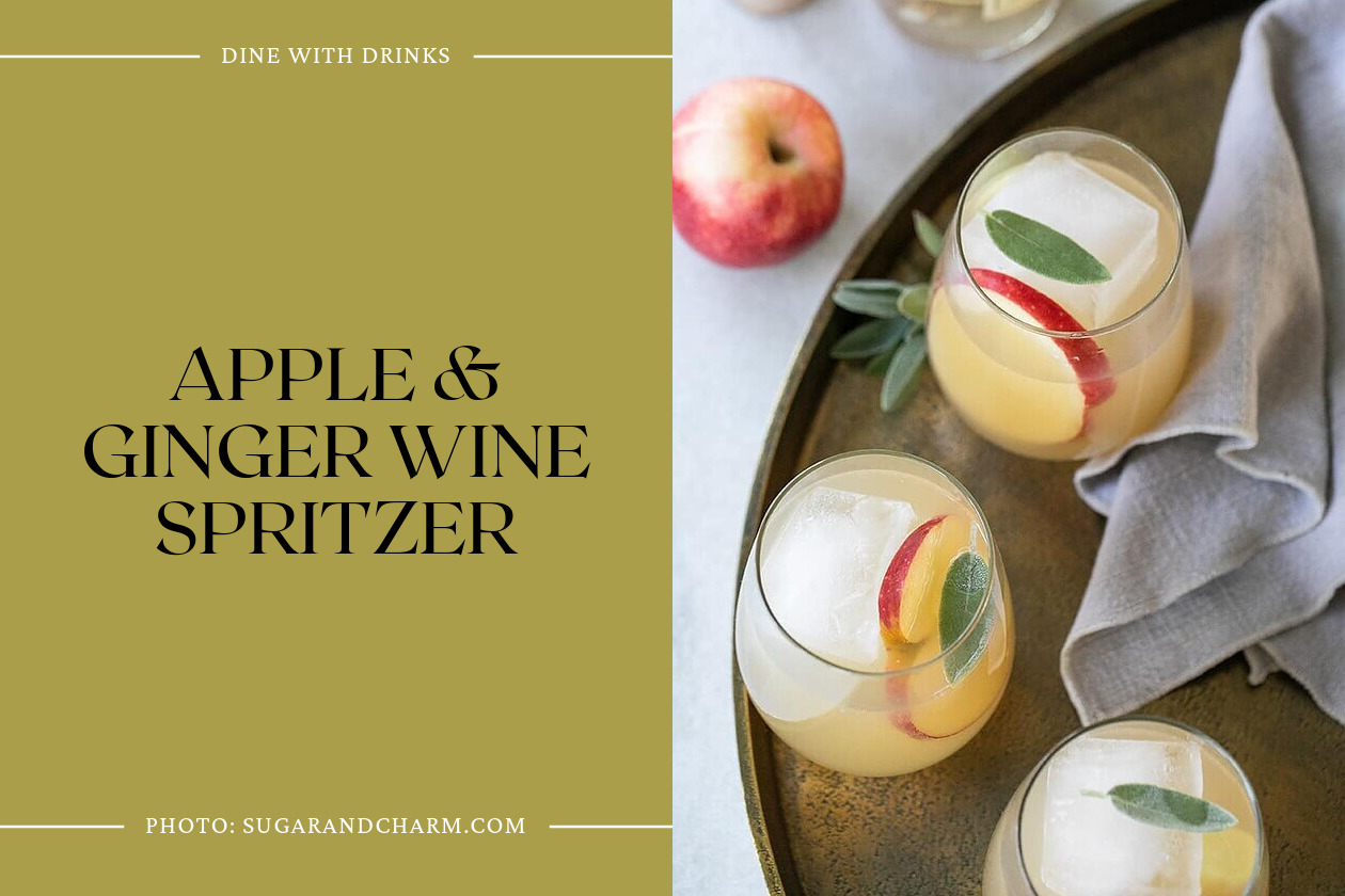 Apple & Ginger Wine Spritzer