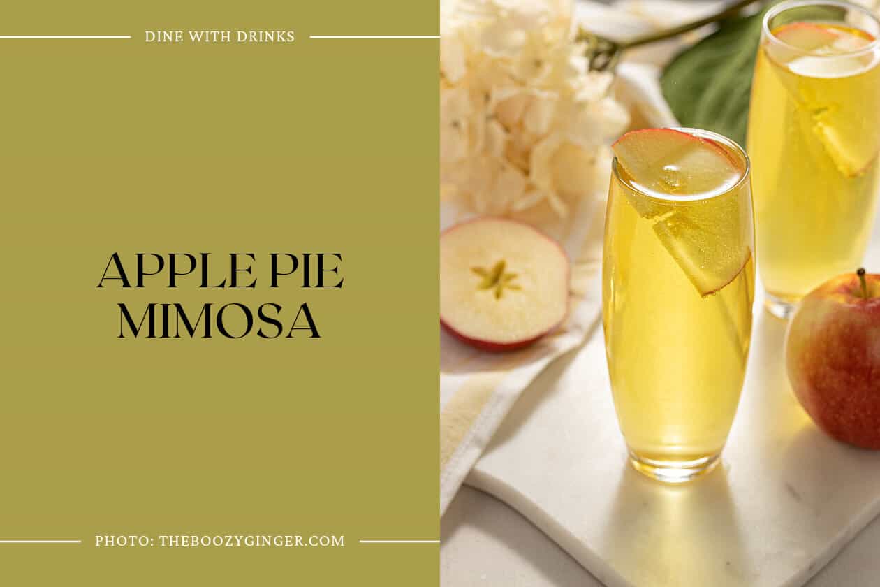 Apple Pie Mimosa
