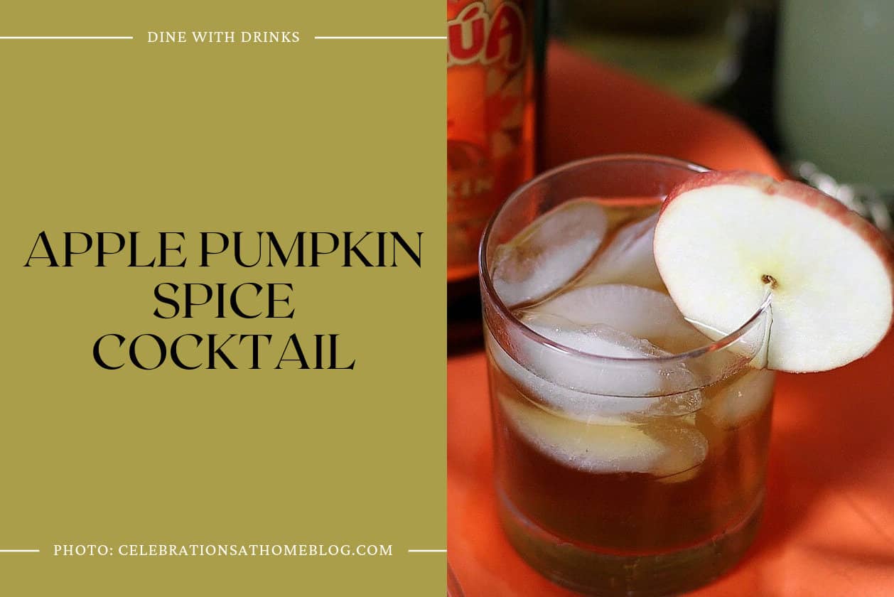 Apple Pumpkin Spice Cocktail