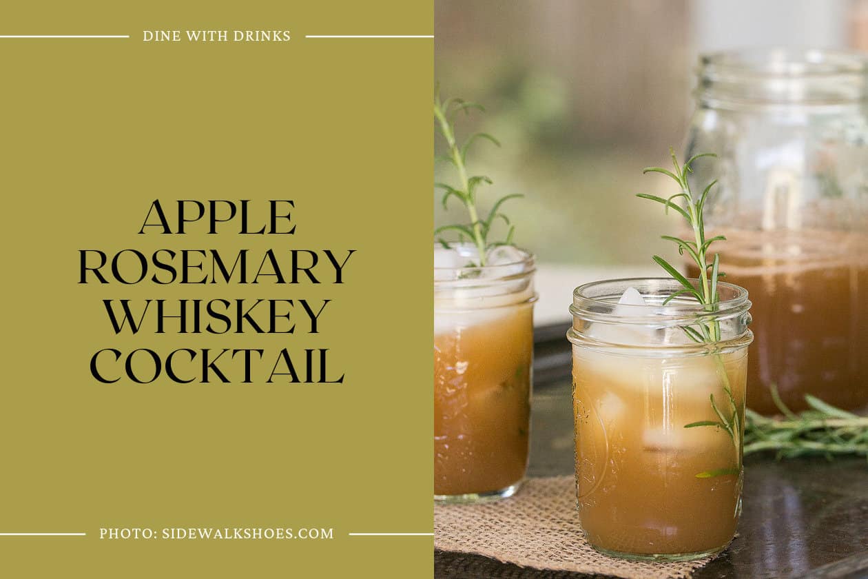 Apple Rosemary Whiskey Cocktail