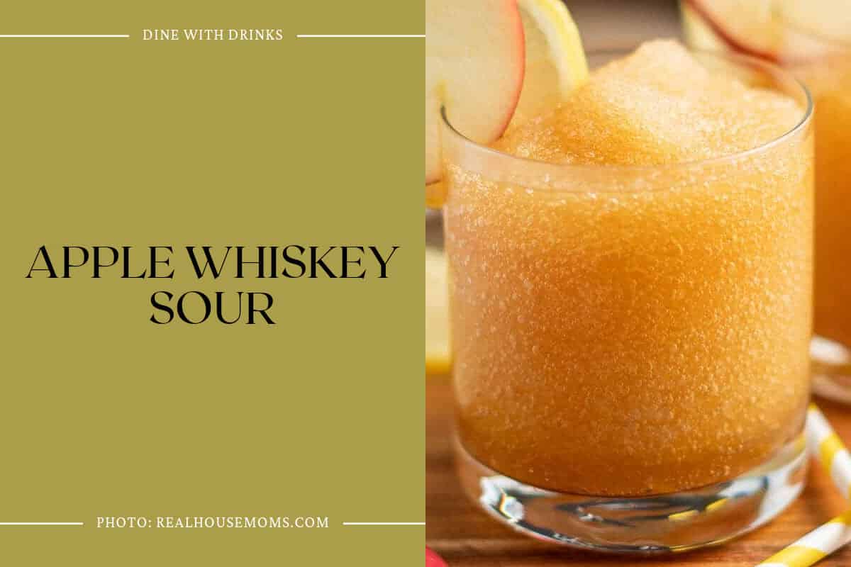 Apple Whiskey Sour