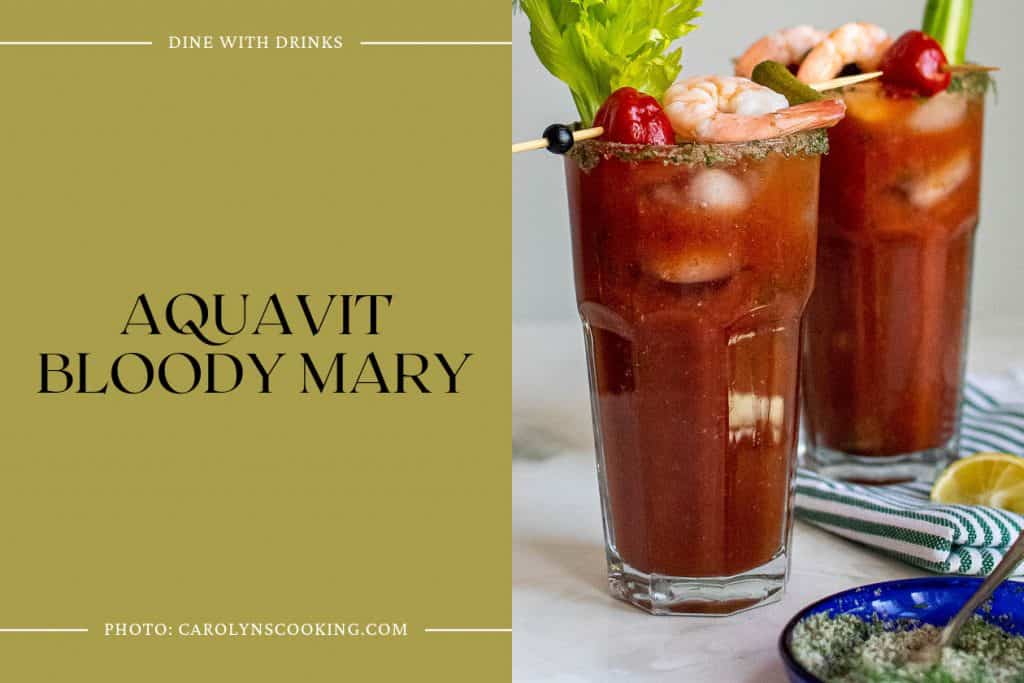 4 Easy Aquavit Cocktails to Shake Up Your Next Party! DineWithDrinks