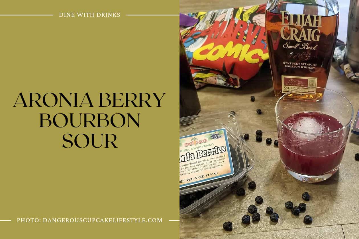 Aronia Berry Bourbon Sour