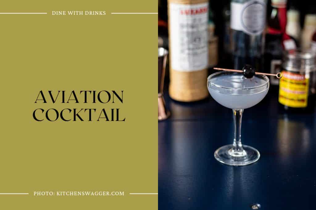 4 Aviation Cocktails To Take You Sky High Dinewithdrinks