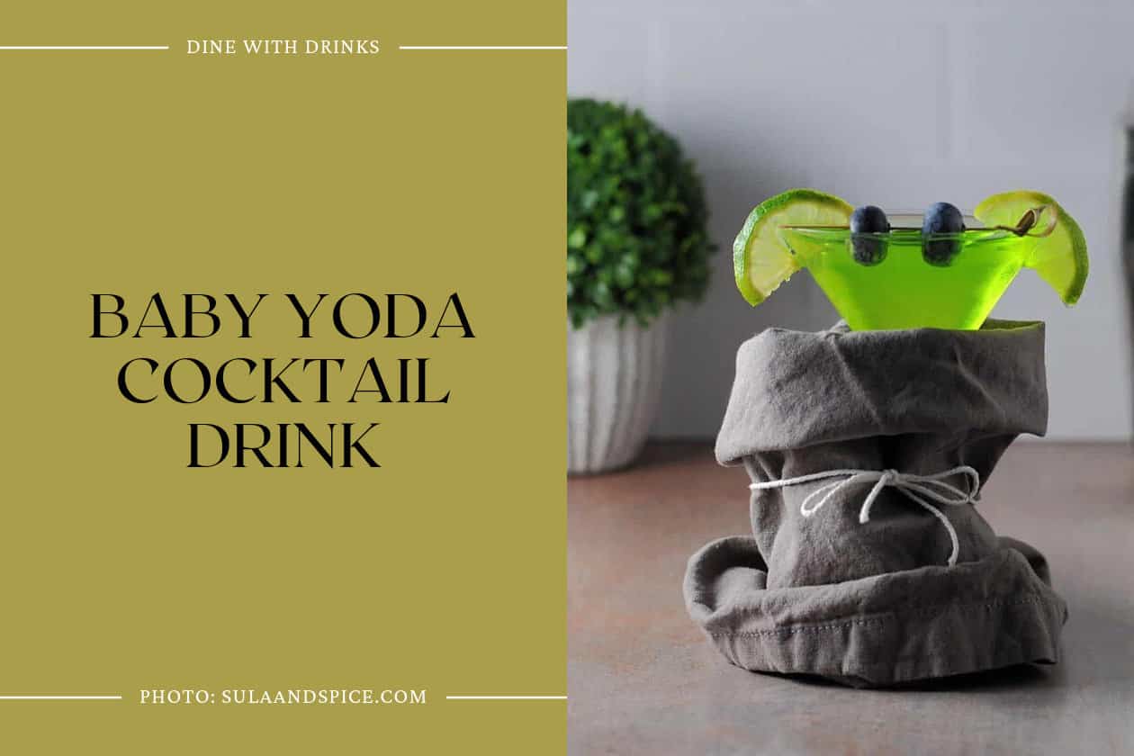 Baby Yoda Cocktail Drink